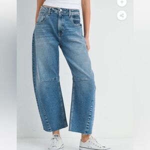 Just Black Barrel Jeans